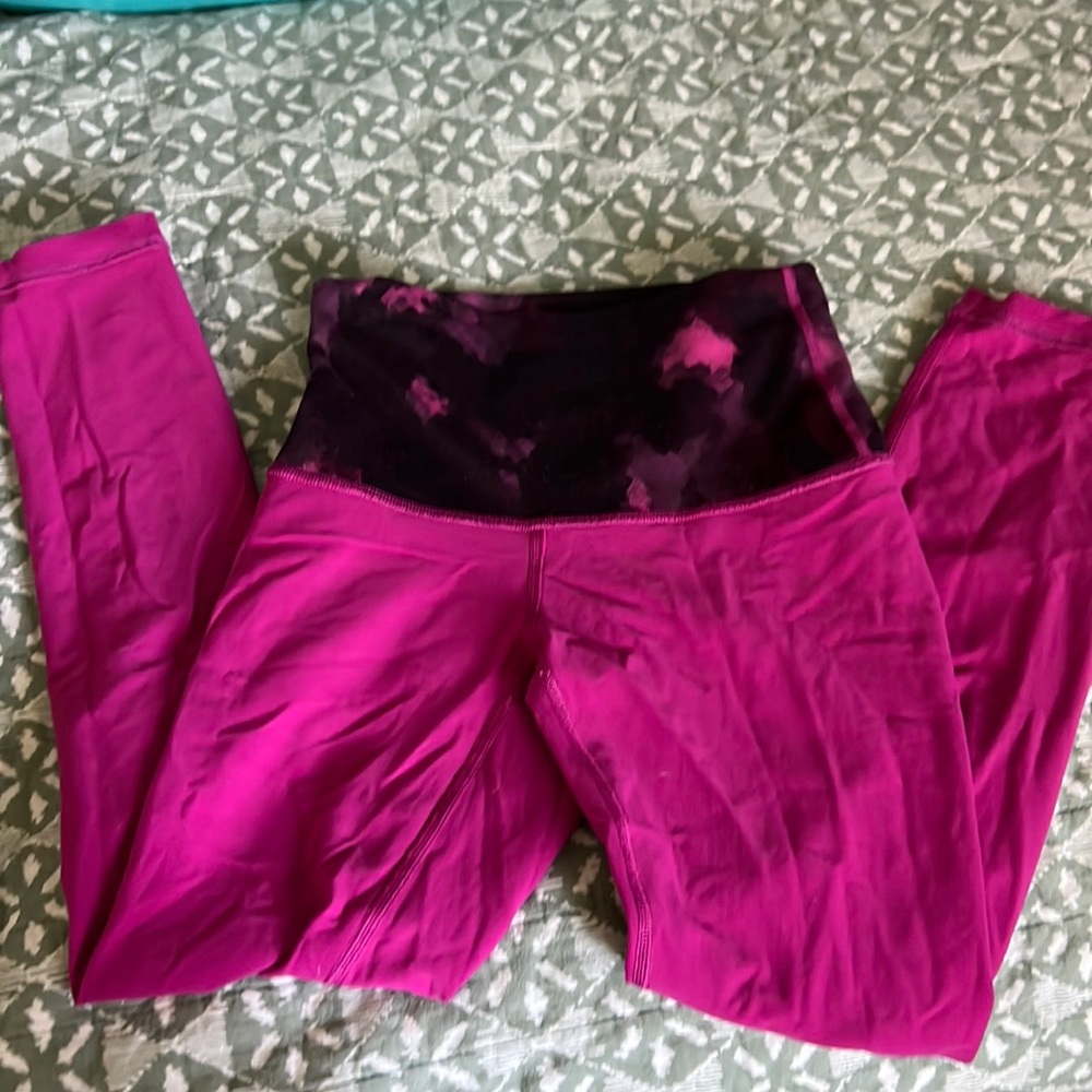 Lululemon Pink/ Raspberry Color Size 4. Normal We… - image 1